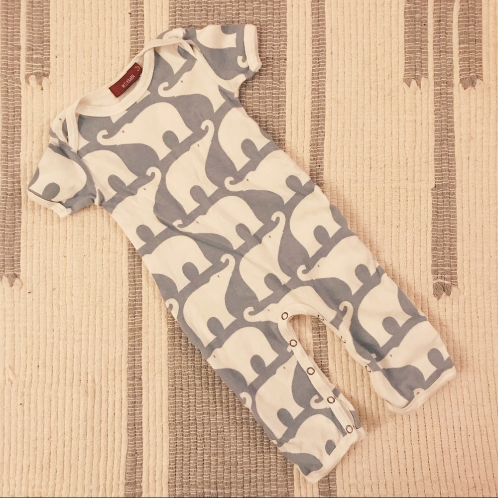 Milkbarn organic cotton romper